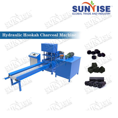hydraulic hookah charcoal machine